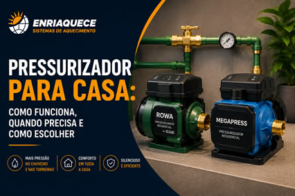 Enriaquece Pressurizador Rowa Megapress